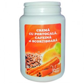Crema cu Portocala Cafeina si Scortisoara cu efect anticelulitic hidratare si relaxare 1000 ml Kosmo Line
